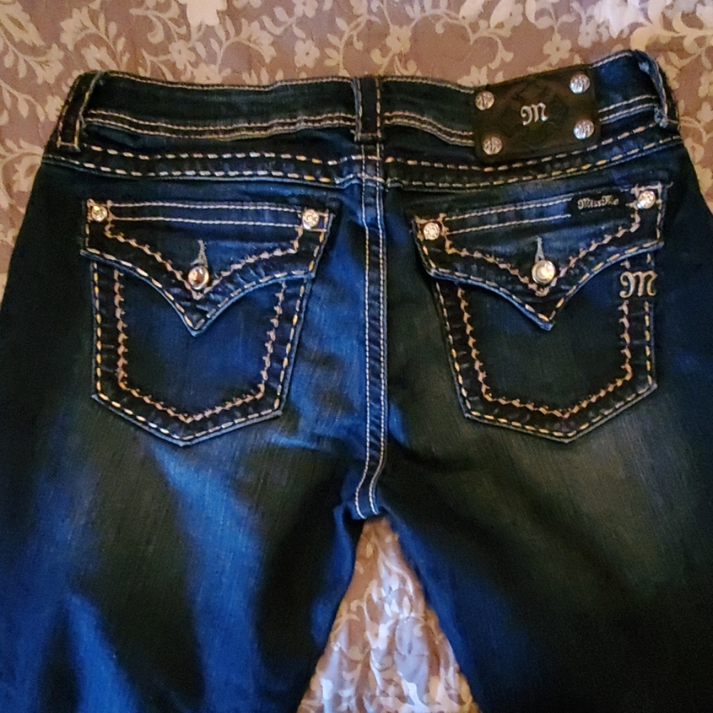 Miss Me Womens boot cut Jean's/size 32/ inseam 32